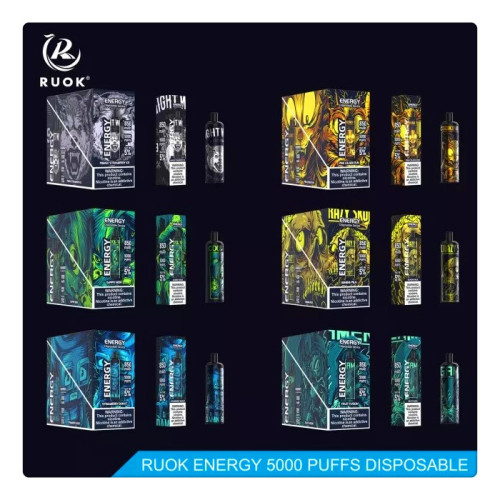 RUOK Energy 5000 Puffs FAPELLE VAPEL