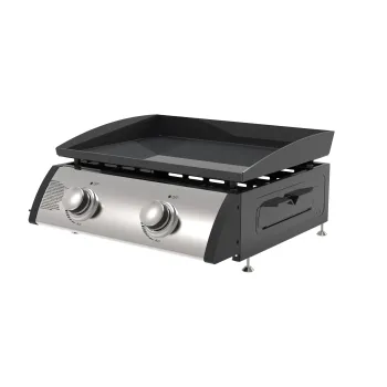 Gas BBQ Grills for Garden: LPG Plancha for Beef, Pork, and Chicken