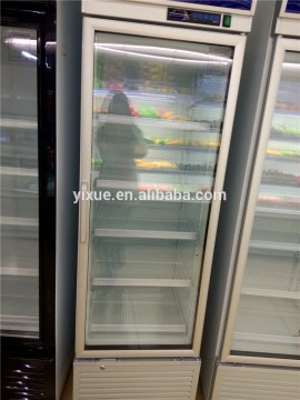 factory sells 2~10C 350L display chiller for beverage with glass Windows