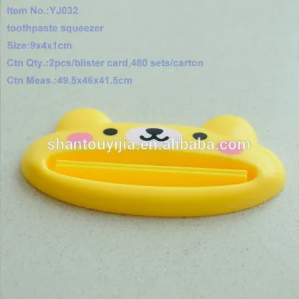 Cartoon Design Toothpaste Squeezer Plastic Toothpaste Squeezer