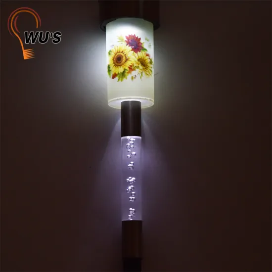High quality solar garden decorative lights solar mosic stick light