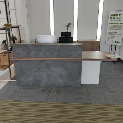Modern Melamine Board Reception Desks