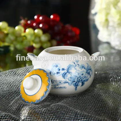 Elegant New Bone China Ceramic Tea Pot Coffee Pot Sugar Pot Milk Pot