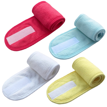 Microfiber Turban Headband - High Quality Shower Beauty Bath Cloth Makeup Hairband Facial Elastic Spa Accessory for Women