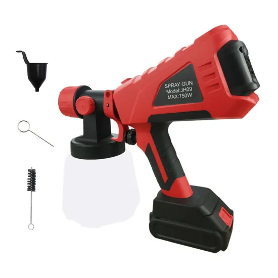 Wireless Rechargeable 18V HVLP Electric Sprayer 1000CC