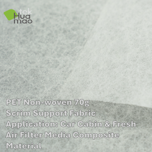 Tissu de support de scrimas non tissé de 70g pour animaux de compagnie