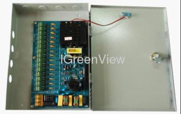 Clos Power Supply 15 canaux 12v12a Cctv Power Box(cctv Power Supply)
