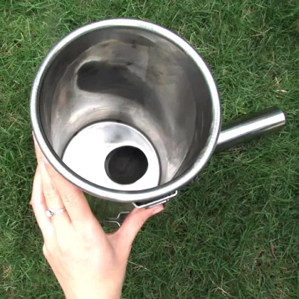 3L Manual Sausage Stuffer: Filling Machine for Sausage Making and Salami Production