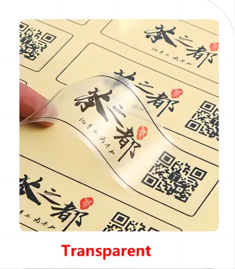 Custom Clear Round Stickers