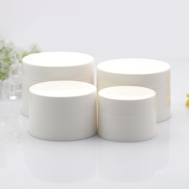 plastic pp cosmetic cream jars for skincare packaging