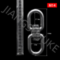 Mata keluli tahan karat dan mata swivel M14-m28