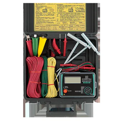 Kyoritsu KEW4105A Ground Resistance Tester - Precision Electrical Testing Instrument
