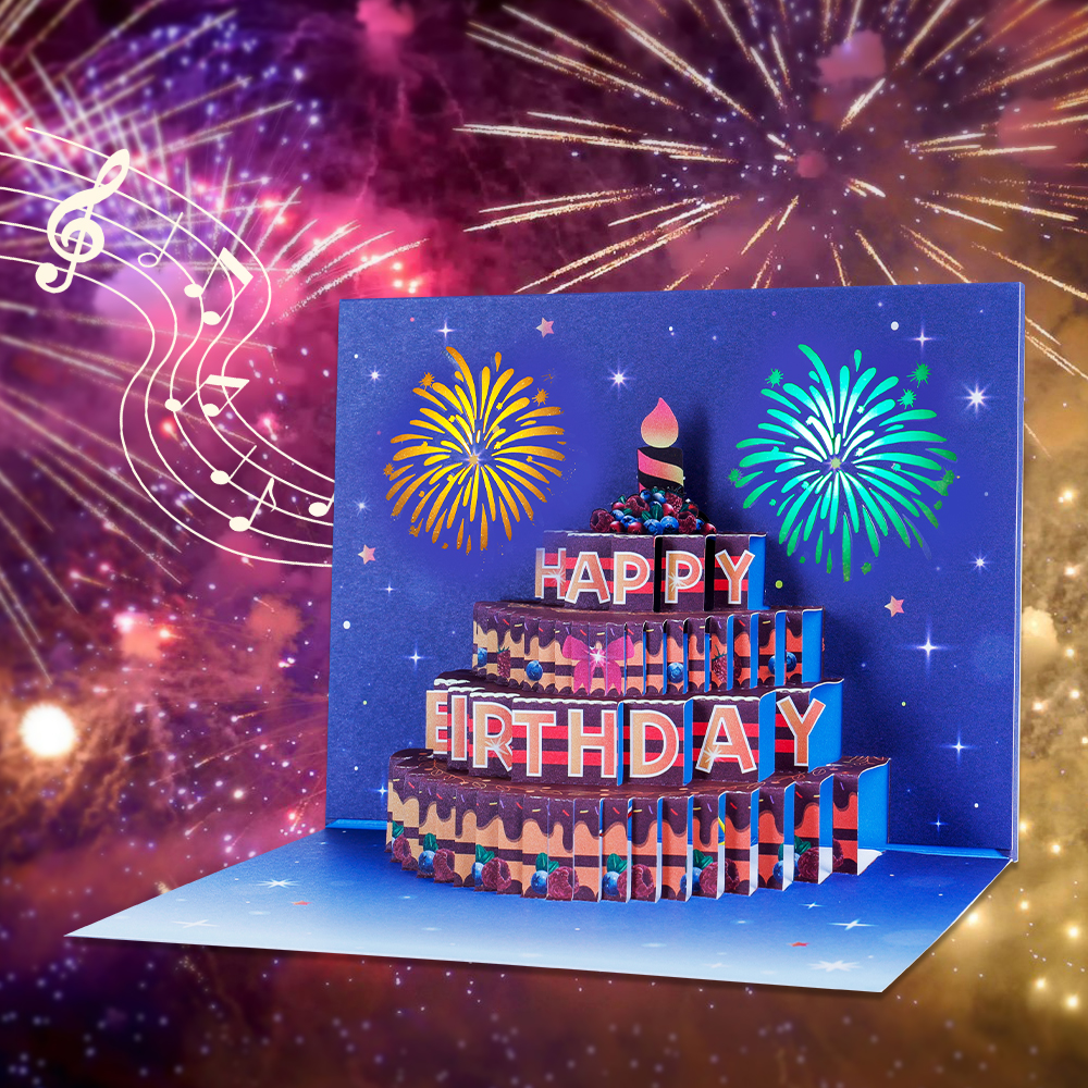 Light Up Birthday Cards