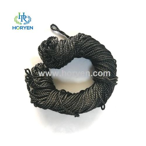 Carbon Fiber Tape High temperature resistant 3mm carbon fiber twisted rope Manufactory