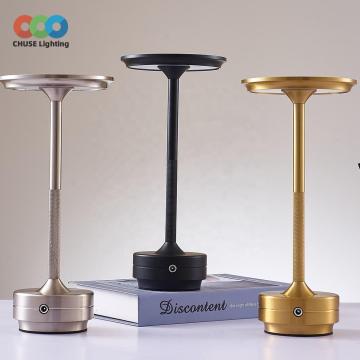 CHUSE Modern Touch Dimmer Lamp with Wireless Charger for Restaurant and Bedroom Decor