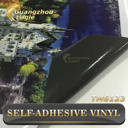 Removable Grey Glue Self-adhesive Vinyl PVC Ad Sheet