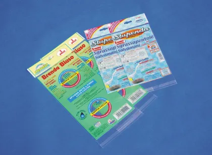 Printed Polypropylene Opp Header Bag Packing For Bakery Dry Food Custom