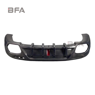 Alfa Romeo Stelvio Carbon Fiber Rear Diffuser and Spoiler Kit