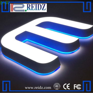 Outdoor big led letter lights sign