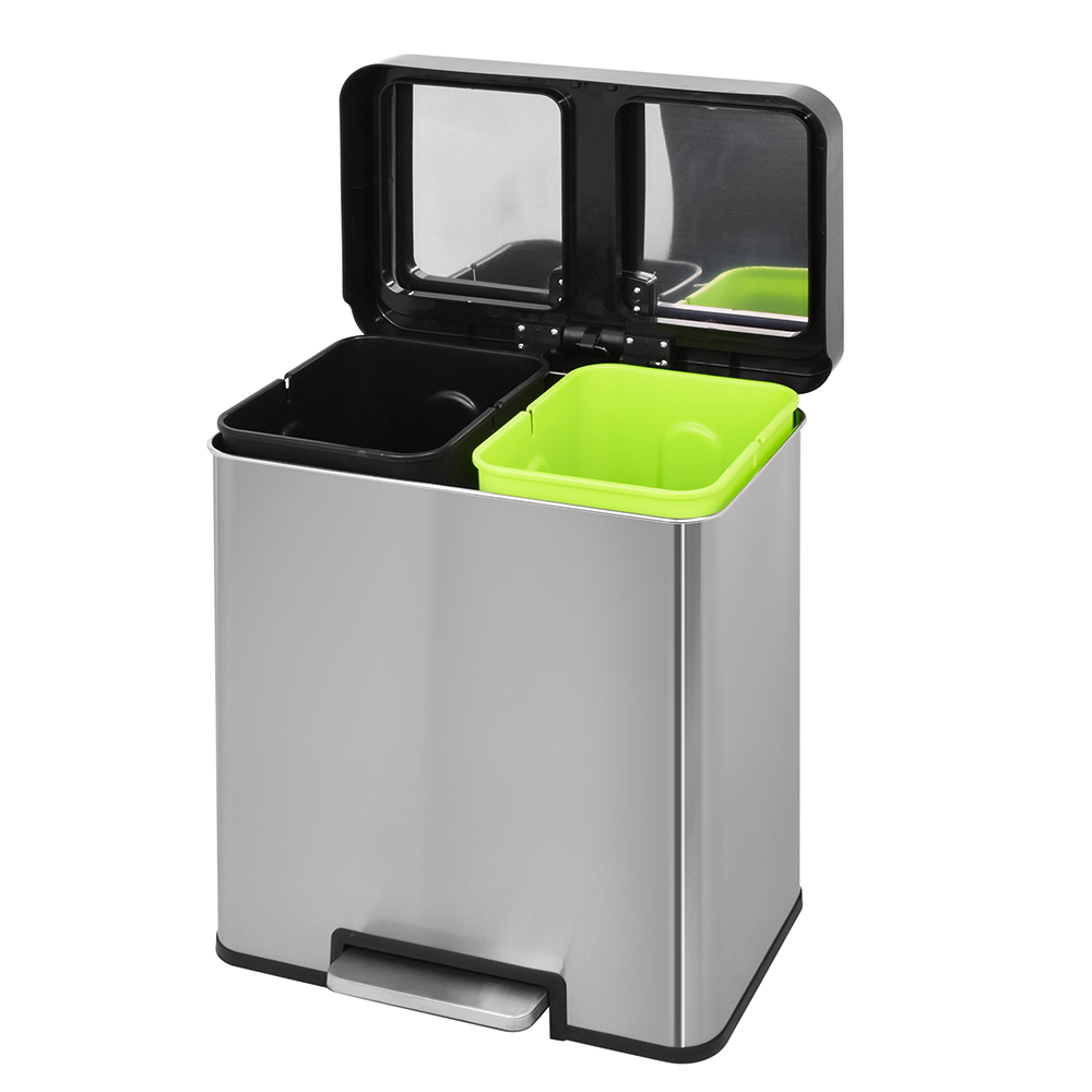 stainless steel pedal bin