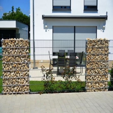Caixas de Gabion soldadas modulares para reforço do Riverbank