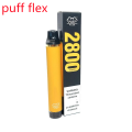 Puff flexible flexible 2800 puffs cigarrillo electrónico