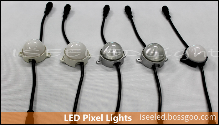 LED Pixel Lights with Waterproof Connector