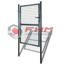 Svetsad Mesh Metal Single Gate