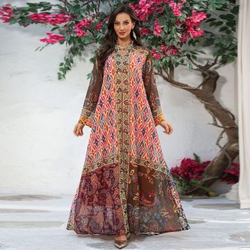 لباس ماکسی پارچه ابریشمی عبای