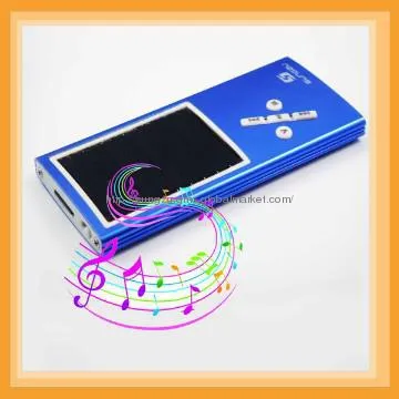 Portable solar MP3 & FM Radio player