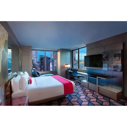 Contemporary Design Hotel Room Furniture | W Hotels Marriott Fantastic Suites Bedroom Sets