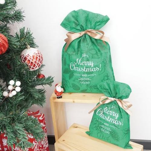 White Small Drawstring Disposable Non-Woven Gift Bags