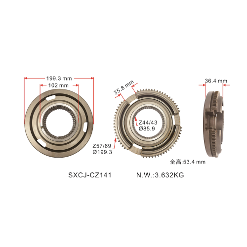3892629234 Auto Parts Manual Sync Cone for ZF MERCEDES