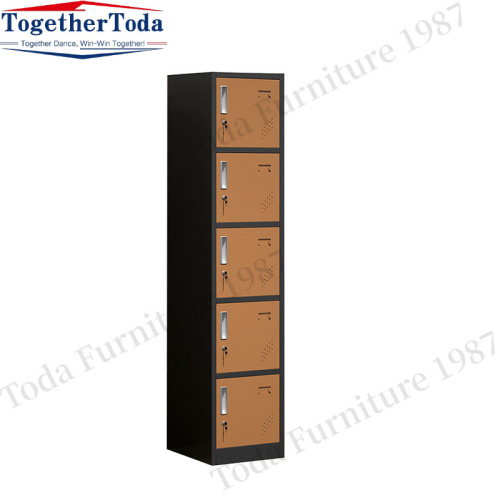 Cheap five-door metal lockers for school locker rooms