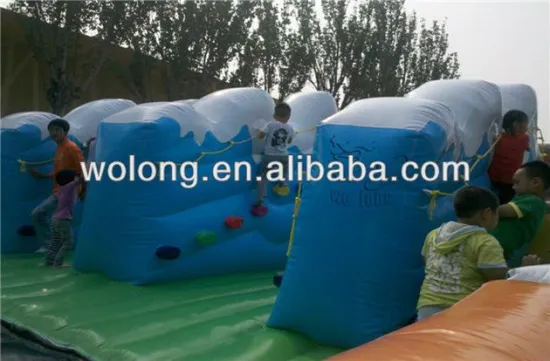 giant inflatable obstacle, outdoor obstacle course equipment