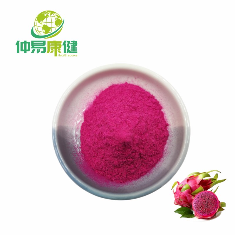 Pink Pitaya Jugo polvo de fruta de dragón rojo en polvo