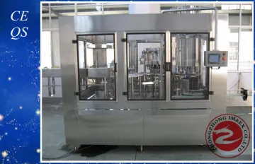 3 In 1 Carbonated Drink Filling Machine For Cola Sprite Fanta Liquid