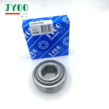 Hex Bore Bearing 206KRRB6 and Agricultural Machinery Bearings 206KPP3, 206KPPB3, 206KRR6