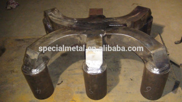 cast steel 6 stubs anode yokes for aluminium smelting industry