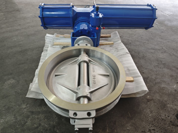 ASTM A351 CF8M 28inch 150LB Triple Eccentric Butterfly Valve