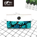 Custom tropical flavour style PU leather handbag cosmetic bag pencil case&bag multifunctional bag