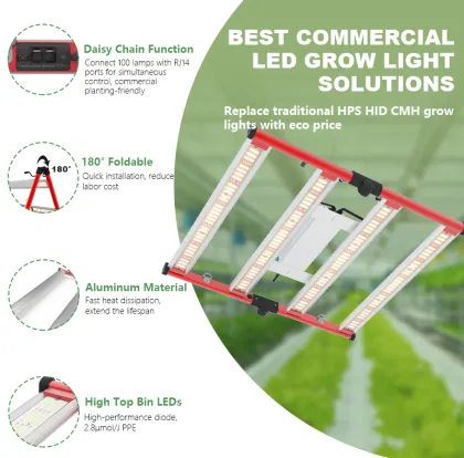 4 Bar LED Plant Grow Light Gavita Bar