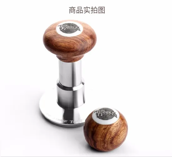 automatic Design Stainless Steel Barista conti espresso The Force press coffee tamper 58.35/58/58.5mm Flat Base pressing tool