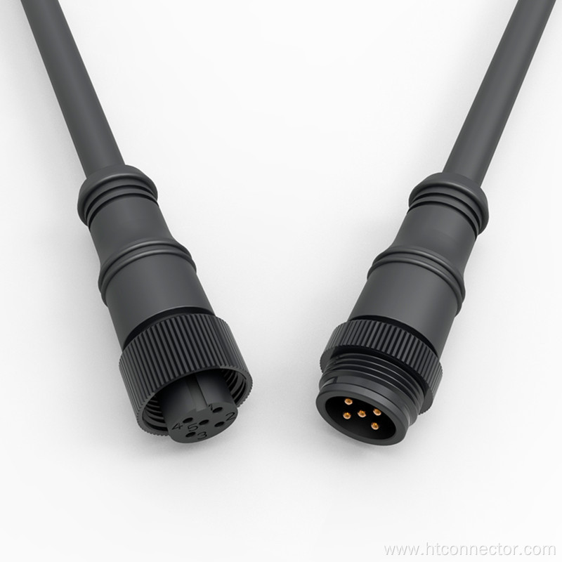 2/3/4/5P Waterproof connectors for public buses