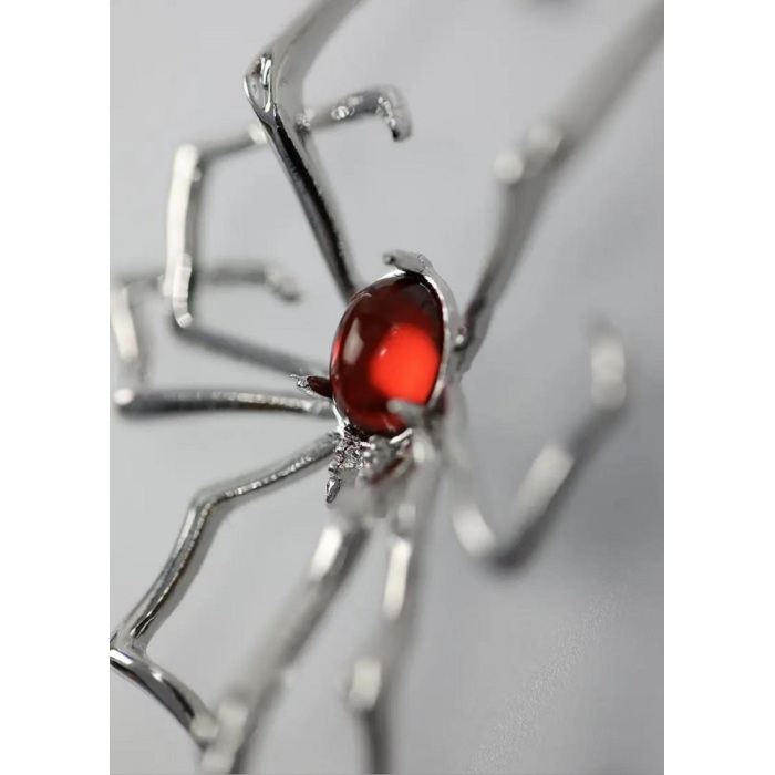 Brincos de jóias de aranha de liga