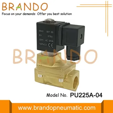 PU225A-04 1/2'' Shako Type 2/2 Way Solenoid Valve PU225A Series