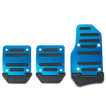 CARFU AC-530 Gas Brake Foot Pedal Pad - Universal Non-Slip Manual Car Interior Accessory