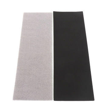 198*67mm Black Loop to PSA Vinyl Conversion Pads for Leather Polishing