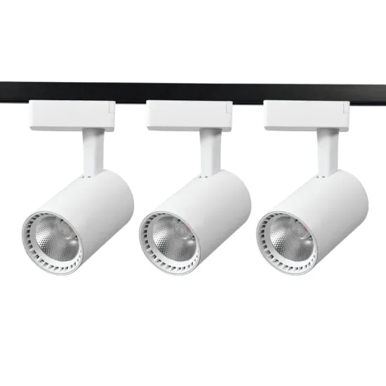 8W to 30W LED Track Light 2-Wire Mains AC100-265V COB LED Track Lighting System Accessories Aluminum Light Track Rail