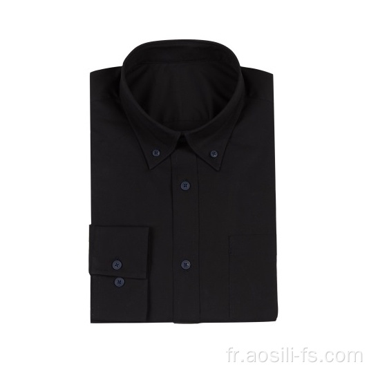 GRANDE VENTE Chemise homme tissée teinte unie